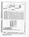 Manufacturer's drawing for Generic Parts - Aviation General Manuals. Drawing number AN837
