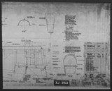 Manufacturer's drawing for Chance Vought F4U Corsair. Drawing number 33109