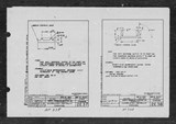 Manufacturer's drawing for North American Aviation B-25 Mitchell Bomber. Drawing number 2E37 2E38