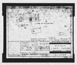 Manufacturer's drawing for Boeing Aircraft Corporation B-17 Flying Fortress. Drawing number 41-7597