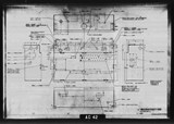 Manufacturer's drawing for North American Aviation B-25 Mitchell Bomber. Drawing number 98-541012