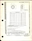 Manufacturer's drawing for Generic Parts - Aviation Standards. Drawing number an315