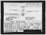 Manufacturer's drawing for Curtiss-Wright P-40 Warhawk. Drawing number 75-03-291