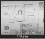 Manufacturer's drawing for Chance Vought F4U Corsair. Drawing number 38438