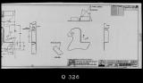 Manufacturer's drawing for Lockheed Corporation P-38 Lightning. Drawing number 195576