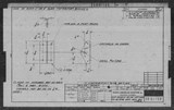 Manufacturer's drawing for North American Aviation B-25 Mitchell Bomber. Drawing number 98-61160