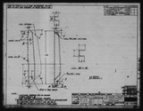 Manufacturer's drawing for North American Aviation B-25 Mitchell Bomber. Drawing number 98-531558