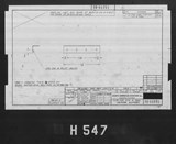 Manufacturer's drawing for North American Aviation B-25 Mitchell Bomber. Drawing number 98-66063