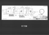 Manufacturer's drawing for Douglas Aircraft Company C-47 Skytrain. Drawing number 3115856