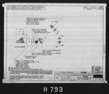 Manufacturer's drawing for North American Aviation B-25 Mitchell Bomber. Drawing number 108-51166