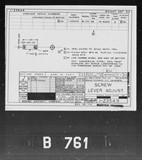 Manufacturer's drawing for Boeing Aircraft Corporation B-17 Flying Fortress. Drawing number 1-23549
