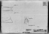 Manufacturer's drawing for North American Aviation B-25 Mitchell Bomber. Drawing number 98-735226