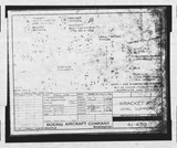 Manufacturer's drawing for Boeing Aircraft Corporation B-17 Flying Fortress. Drawing number 41-459