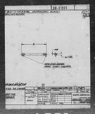 Manufacturer's drawing for North American Aviation B-25 Mitchell Bomber. Drawing number 98-61366