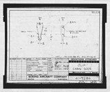 Manufacturer's drawing for Boeing Aircraft Corporation B-17 Flying Fortress. Drawing number 41-7294