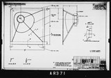 Manufacturer's drawing for North American Aviation B-25 Mitchell Bomber. Drawing number 98-62509