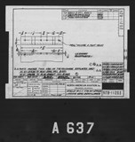 Manufacturer's drawing for North American Aviation B-25 Mitchell Bomber. Drawing number 62B-11203