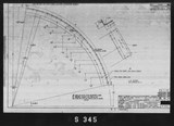 Manufacturer's drawing for North American Aviation B-25 Mitchell Bomber. Drawing number 98-62811