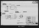 Manufacturer's drawing for North American Aviation B-25 Mitchell Bomber. Drawing number 108-533201