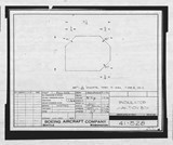 Manufacturer's drawing for Boeing Aircraft Corporation B-17 Flying Fortress. Drawing number 41-528