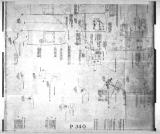 Manufacturer's drawing for Lockheed Corporation P-38 Lightning. Drawing number 198546