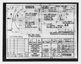 Manufacturer's drawing for Beechcraft AT-10 Wichita - Private. Drawing number 105620