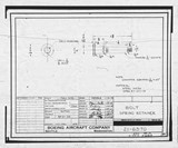 Manufacturer's drawing for Boeing Aircraft Corporation B-17 Flying Fortress. Drawing number 21-6370
