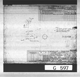 Manufacturer's drawing for Bell Aircraft P-39 Airacobra. Drawing number 33-515-106