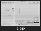 Manufacturer's drawing for North American Aviation P-51 Mustang. Drawing number 106-61042