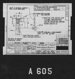 Manufacturer's drawing for North American Aviation B-25 Mitchell Bomber. Drawing number 62A-34563