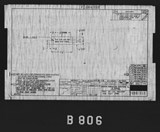 Manufacturer's drawing for North American Aviation B-25 Mitchell Bomber. Drawing number 108-61050