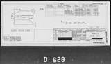Manufacturer's drawing for Boeing Aircraft Corporation B-17 Flying Fortress. Drawing number 41-8364