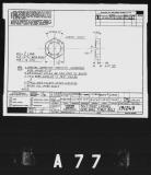 Manufacturer's drawing for Lockheed Corporation P-38 Lightning. Drawing number 191249