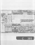 Manufacturer's drawing for Bell Aircraft P-39 Airacobra. Drawing number 33-139-050