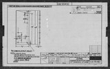 Manufacturer's drawing for North American Aviation B-25 Mitchell Bomber. Drawing number 108-315450