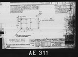 Manufacturer's drawing for North American Aviation B-25 Mitchell Bomber. Drawing number 102-58639