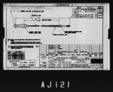 Manufacturer's drawing for North American Aviation B-25 Mitchell Bomber. Drawing number 108-34576