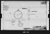 Manufacturer's drawing for North American Aviation B-25 Mitchell Bomber. Drawing number 98-53507