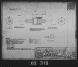 Manufacturer's drawing for Chance Vought F4U Corsair. Drawing number 41087