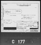 Manufacturer's drawing for Boeing Aircraft Corporation B-17 Flying Fortress. Drawing number 1-27194