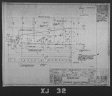 Manufacturer's drawing for Chance Vought F4U Corsair. Drawing number 37042