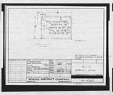Manufacturer's drawing for Boeing Aircraft Corporation B-17 Flying Fortress. Drawing number 41-1068