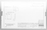 Manufacturer's drawing for North American Aviation B-25 Mitchell Bomber. Drawing number 98-517051