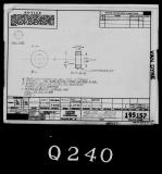 Manufacturer's drawing for Lockheed Corporation P-38 Lightning. Drawing number 195157