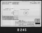 Manufacturer's drawing for North American Aviation P-51 Mustang. Drawing number 102-58600