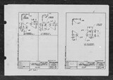 Manufacturer's drawing for North American Aviation B-25 Mitchell Bomber. Drawing number 2C13 2C14