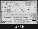 Manufacturer's drawing for North American Aviation P-51 Mustang. Drawing number 73-47061