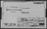 Manufacturer's drawing for North American Aviation B-25 Mitchell Bomber. Drawing number 108-588127