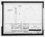 Manufacturer's drawing for Boeing Aircraft Corporation B-17 Flying Fortress. Drawing number 21-5559