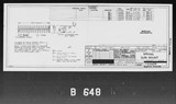 Manufacturer's drawing for Boeing Aircraft Corporation B-17 Flying Fortress. Drawing number 1-22609